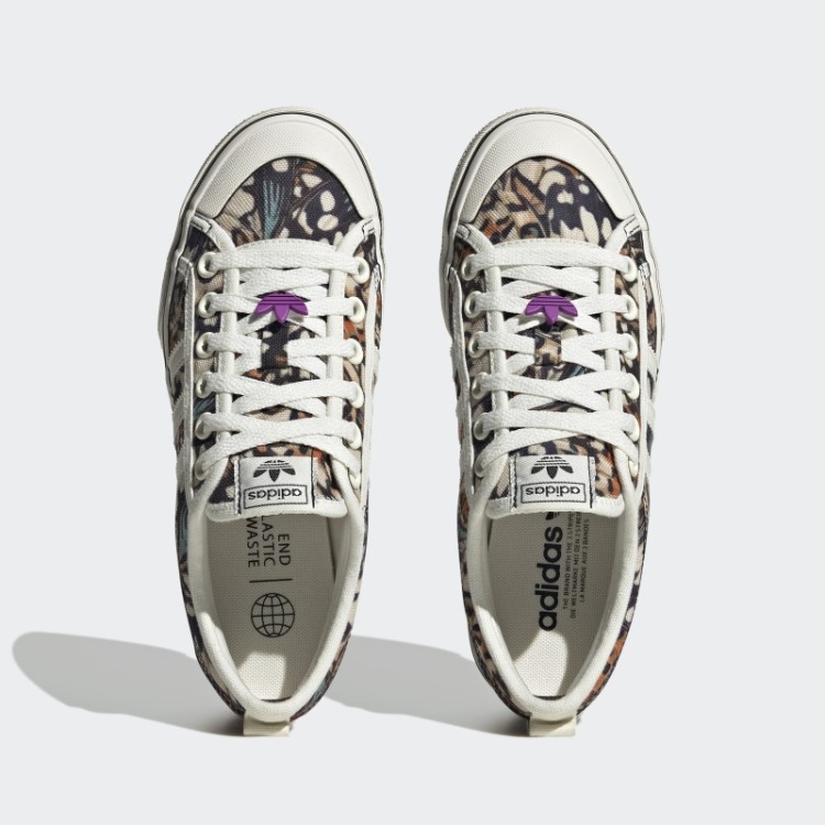 Sapato Plataforma Adidas Nizza Roxo Choque