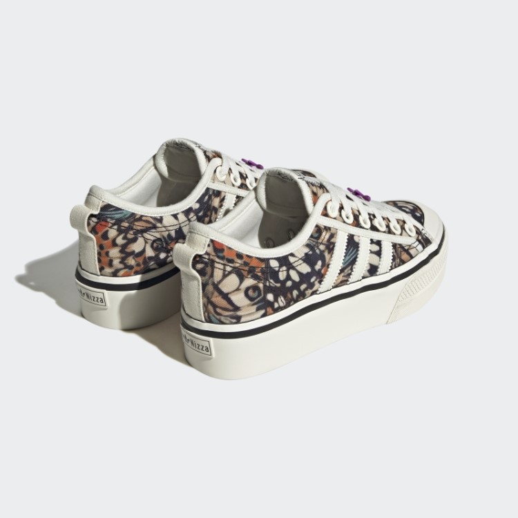 Sapato Plataforma Adidas Nizza Roxo Choque