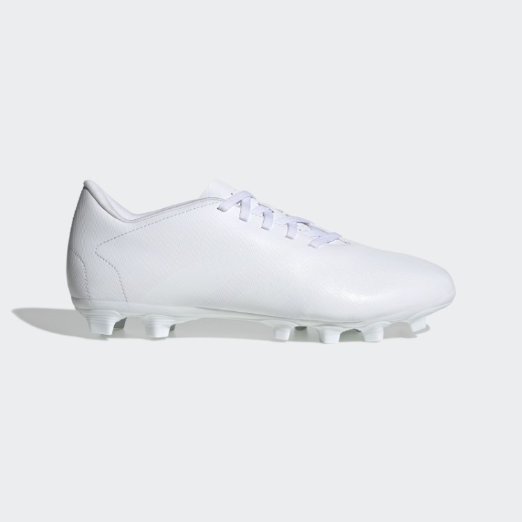 Adidas Predador Precisão.4 Chuteiras De Solo Flexível Branco Elegante