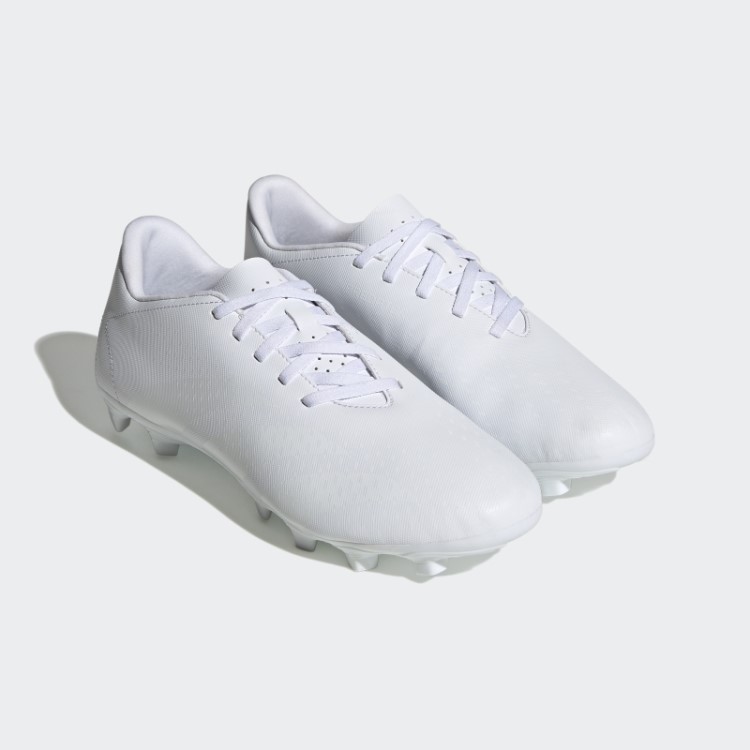 Adidas Predador Precisão.4 Chuteiras De Solo Flexível Branco Elegante