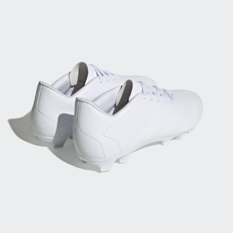 Adidas Predador Precisão.4 Chuteiras De Solo Flexível Branco Elegante