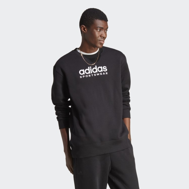 All Szn Moletom Gráfico De Lã Preto Adidas
