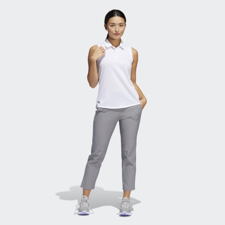 Calça Pull-on No Tornozelo Adidas Cinza Fashion