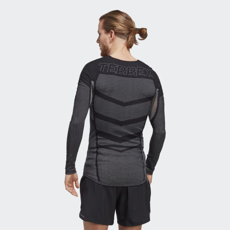 Terrex Drynamo Camiseta Manga Longa Baselayer Preta Adidas