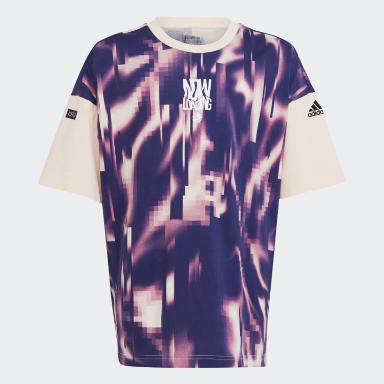 Arkd3 T-shirt Allover Com Estampa Fúcsia Adidas