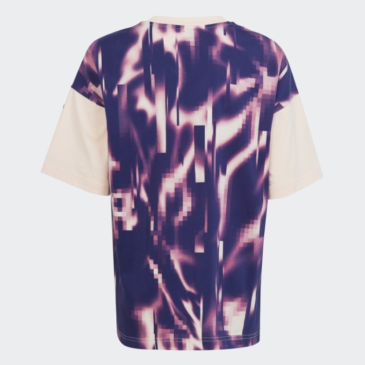Arkd3 T-shirt Allover Com Estampa Fúcsia Adidas