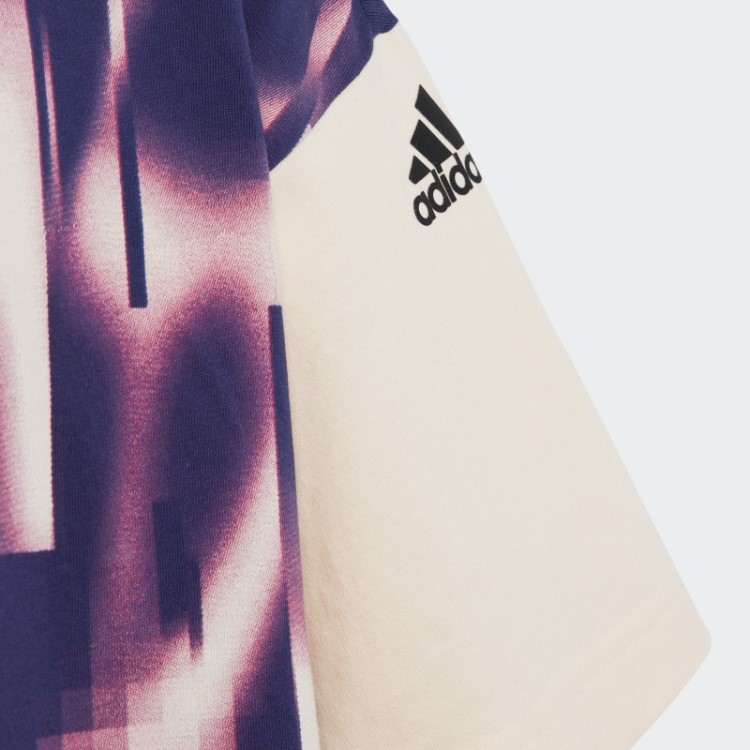 Arkd3 T-shirt Allover Com Estampa Fúcsia Adidas