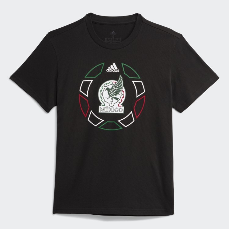 Camiseta Oversize Preta Adidas Copa Do Mundo México