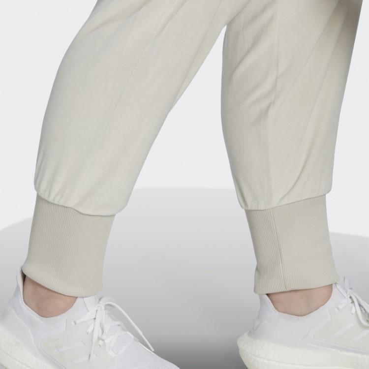 Joggers De Veludo Aconchegante Adidas Holidayz De Alumínio (tamanho Grande)