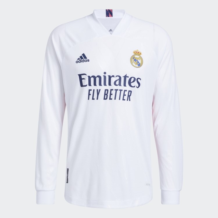 Real H Jsy Au L Branco Adidas