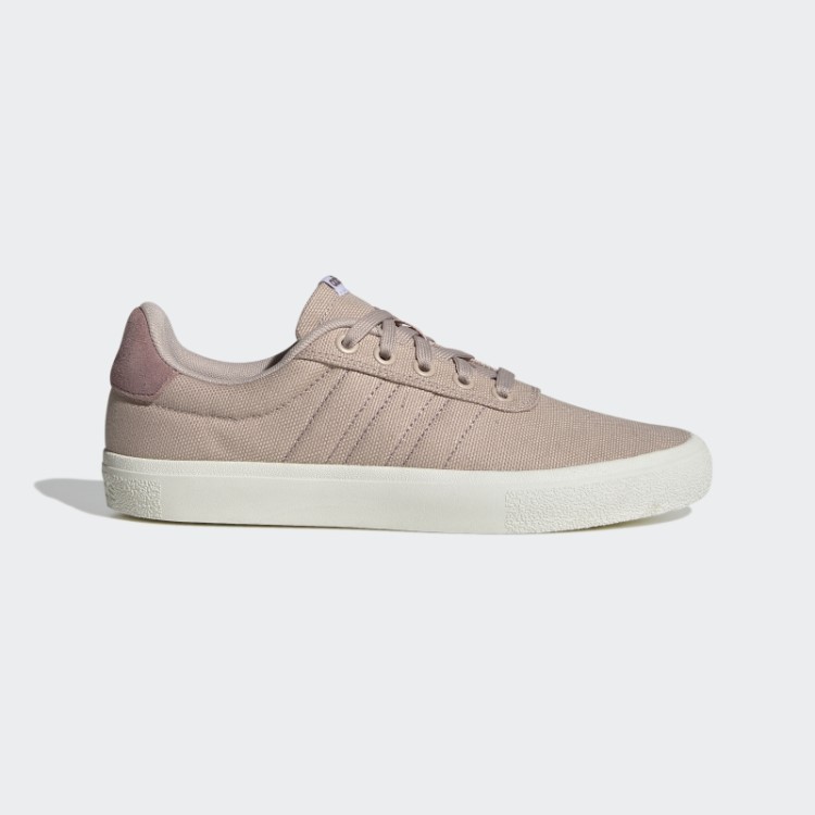 Taupe Adidas Vulc Raid3r Estilo De Vida Skate Com As Três Listras Sapatos Da Marca