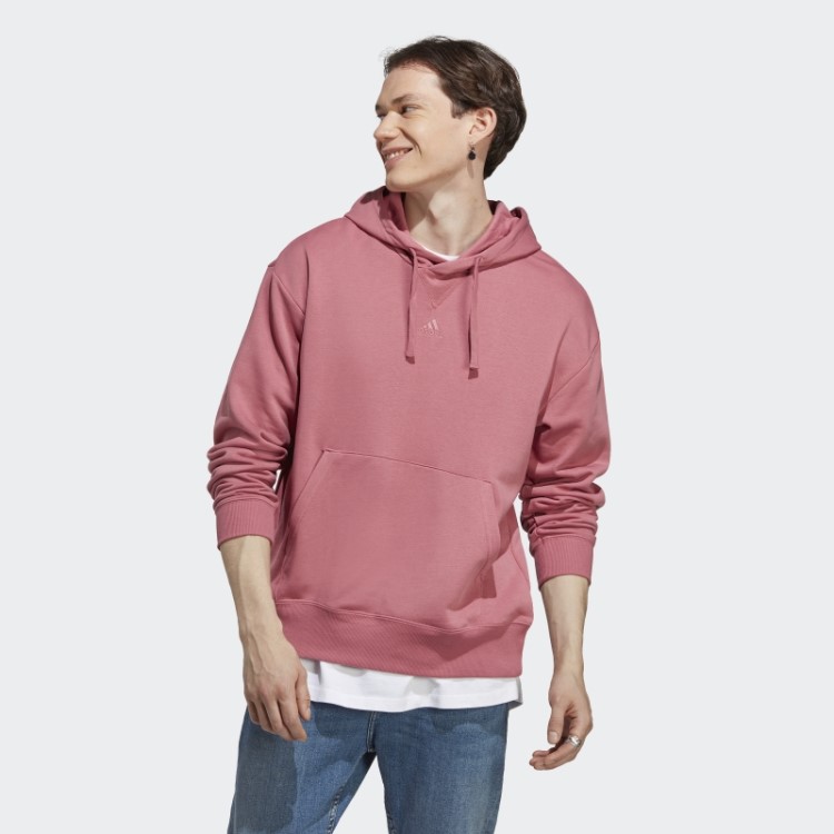 Todos Os Szn Francês Terry Hoodie Adidas Rosa