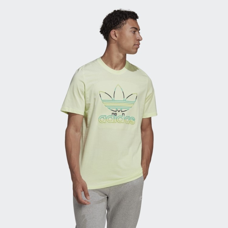 Camiseta Trefoil Lime Adidas