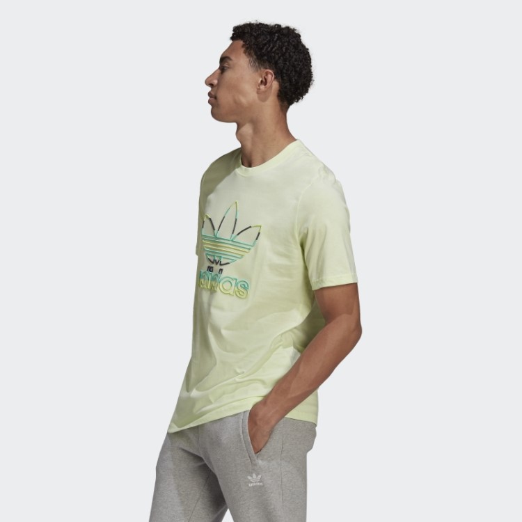 Camiseta Trefoil Lime Adidas