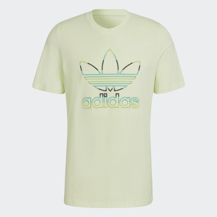 Camiseta Trefoil Lime Adidas