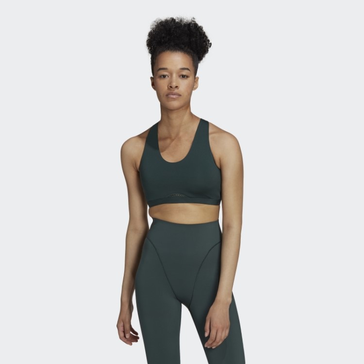 Sutiã De Treinamento Verde Médio Eqt Adidas