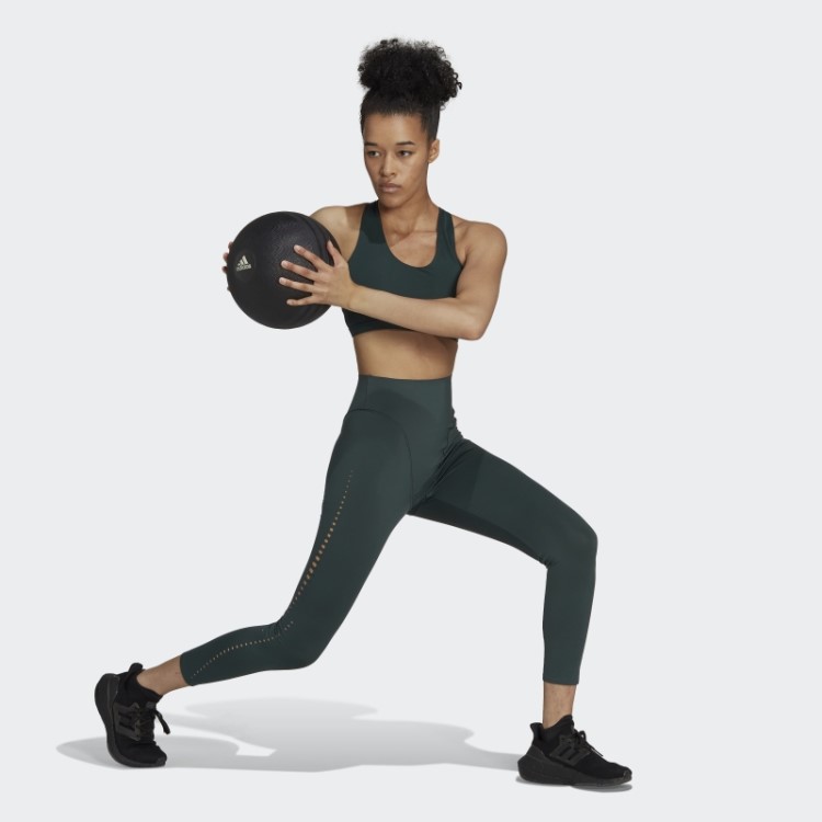 Sutiã De Treinamento Verde Médio Eqt Adidas
