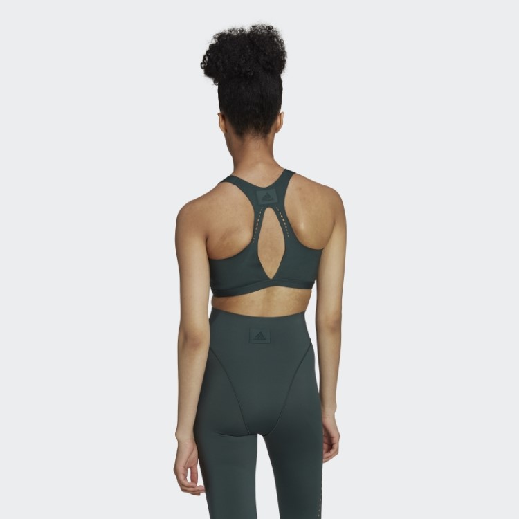 Sutiã Eqt De Suporte Médio Verde Adidas