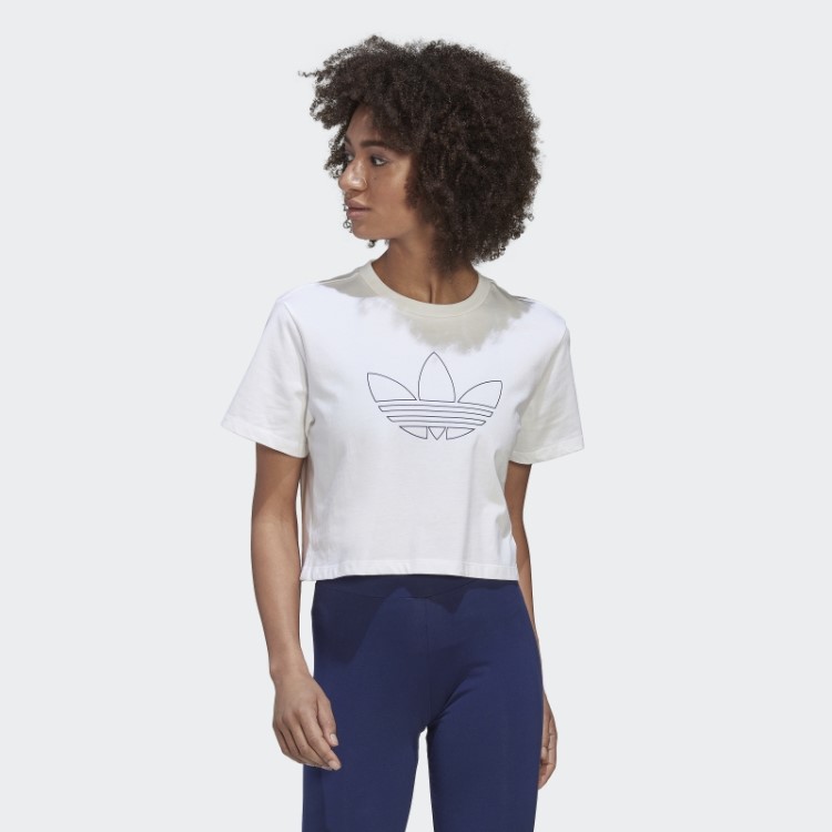 Cropped Branco Adidas