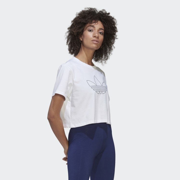 Cropped Branco Adidas