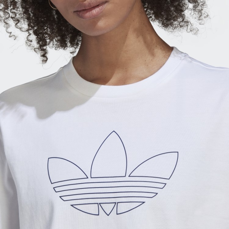 Cropped Branco Adidas