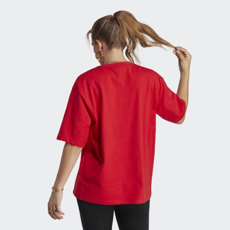 Camiseta Adicolor Essencial Escarlate Adidas