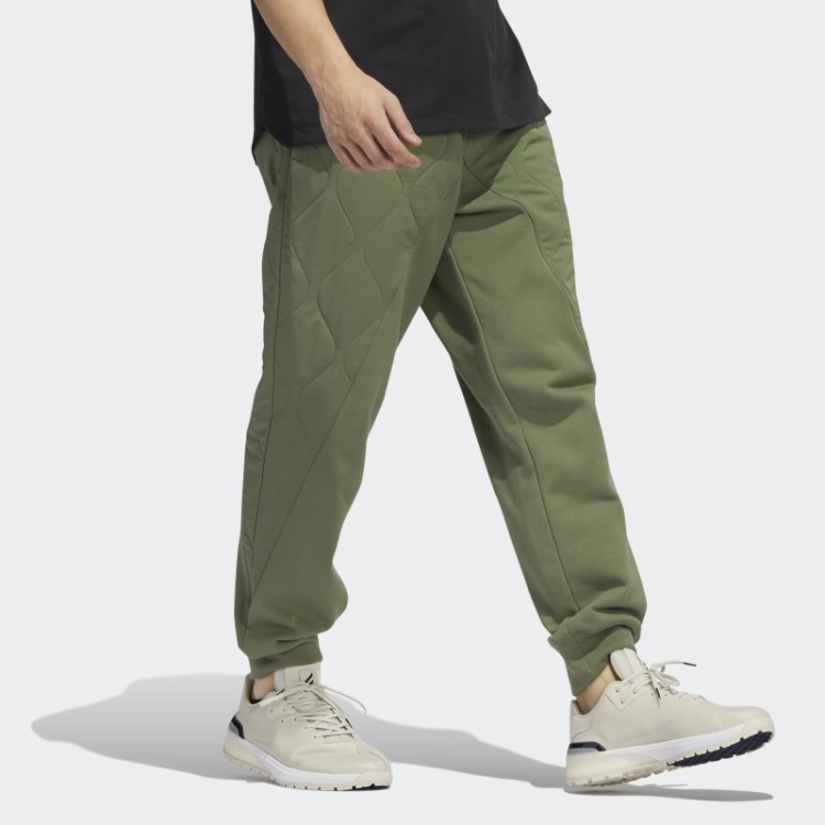 Calça De Golfe Acolchoada Adidas Verde Natural S10 Adicross