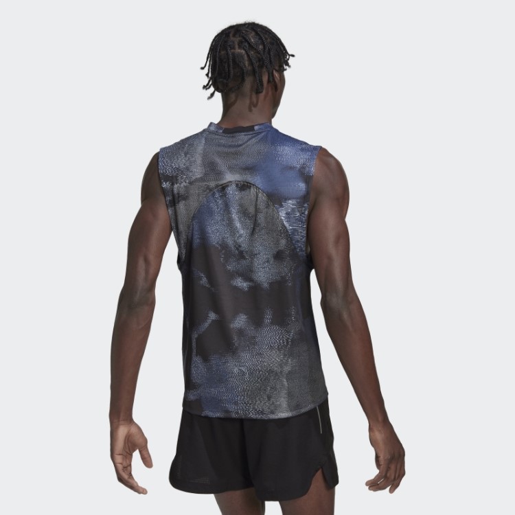 Regata Hiit Allover Com Estampa Multicolorida Adidas