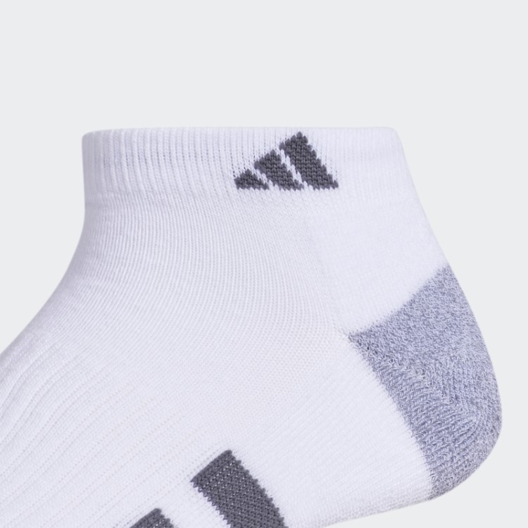Meias De Cano Baixo Almofadadas Adidas Pretas 3 Pares
