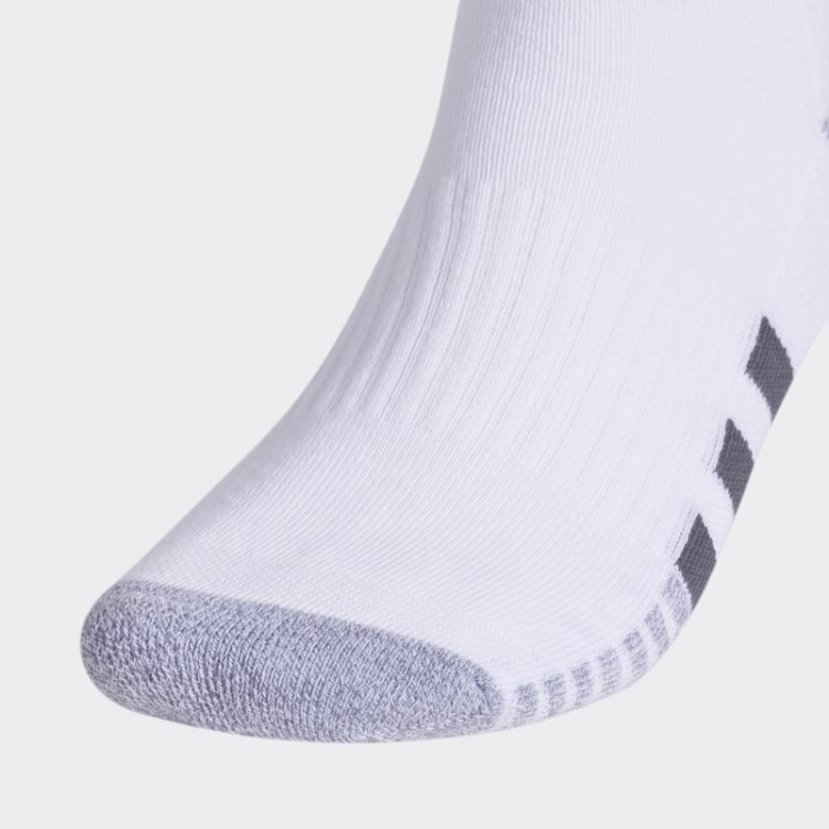 Meias De Cano Baixo Almofadadas Adidas Pretas 3 Pares