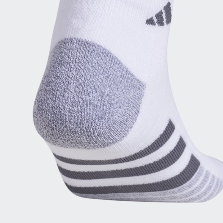 Meias De Cano Baixo Almofadadas Adidas Pretas 3 Pares