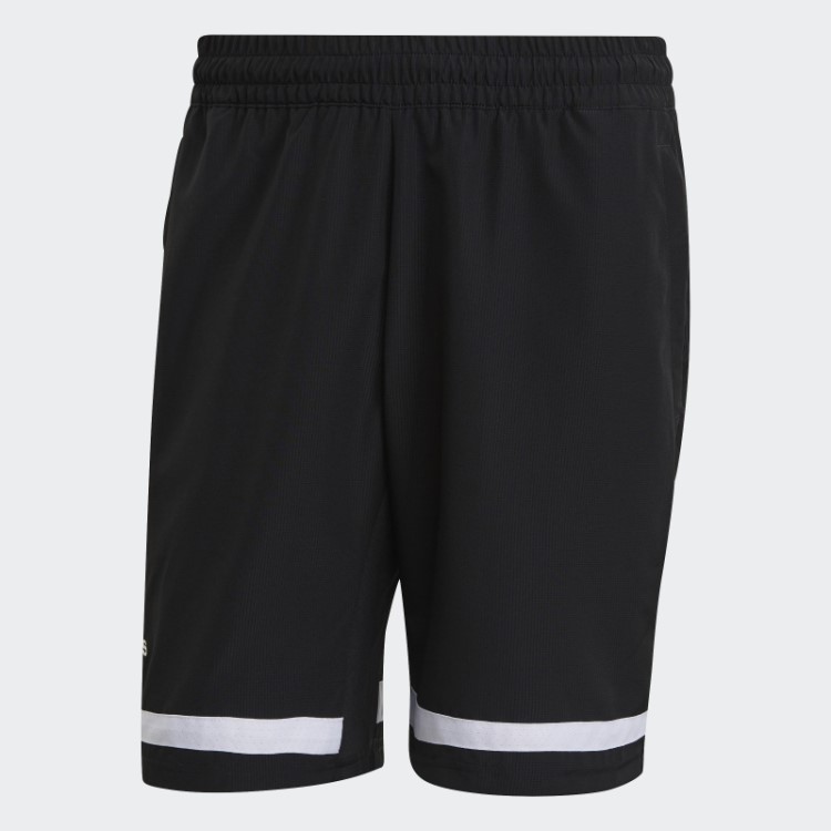 Bermuda Clube De Tênis Preto Adidas