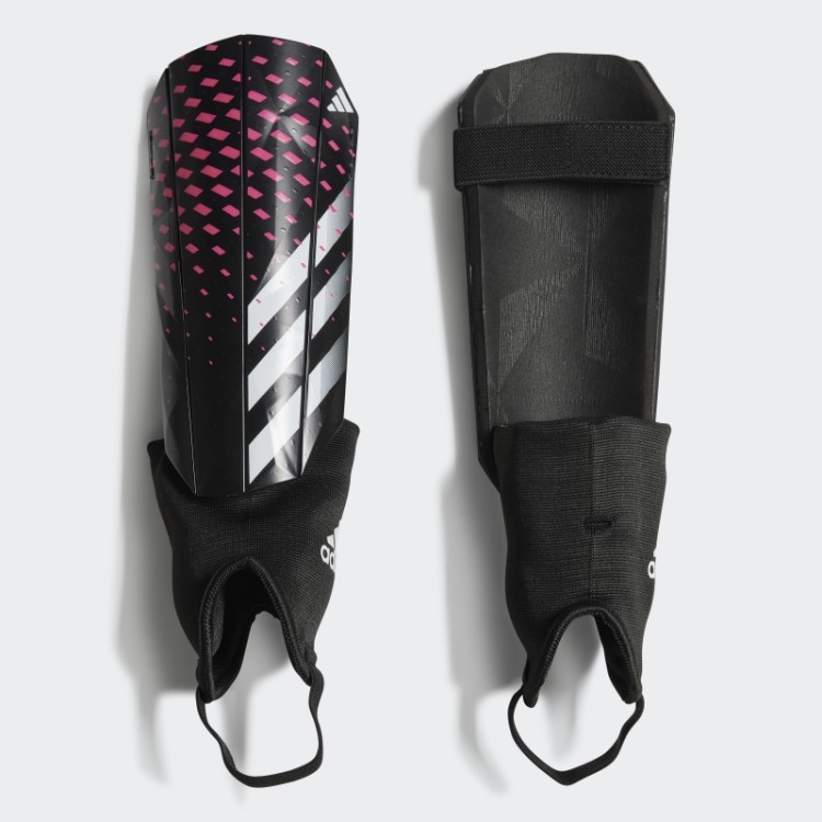 Caneleiras De Jogo Predador Adidas Pretas
