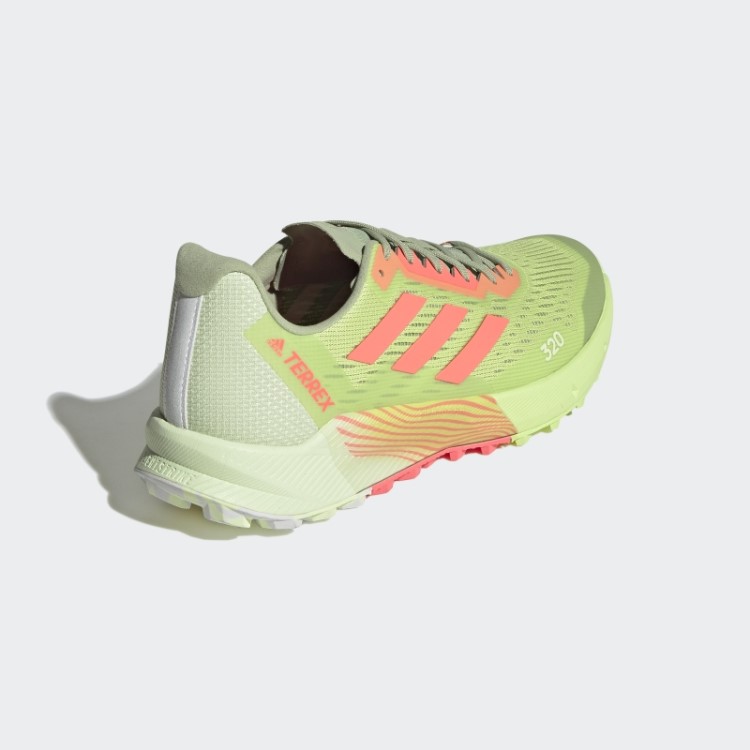 Tênis De Corrida Terrex Agravic Flow 2 Trail Lime Adidas