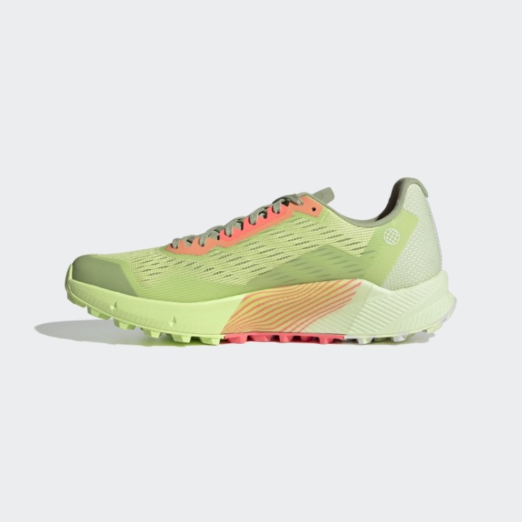 Tênis De Corrida Terrex Agravic Flow 2 Trail Lime Adidas