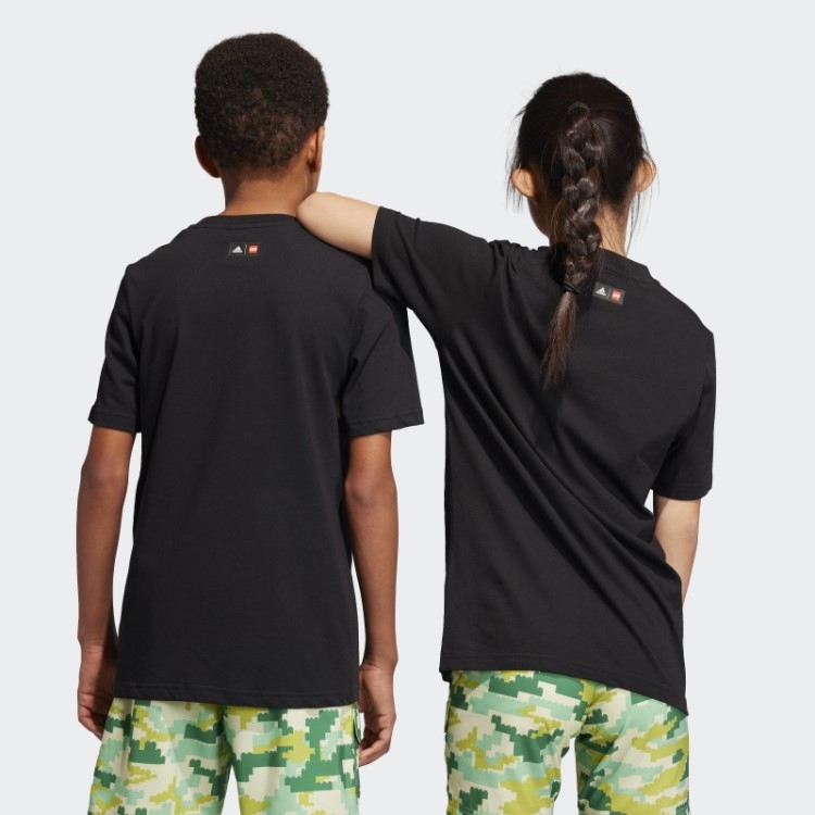 Camiseta Preta Adidas X Lego Fashion
