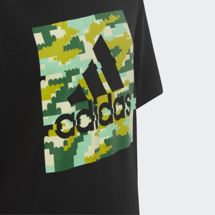 Camiseta Preta Adidas X Lego Fashion