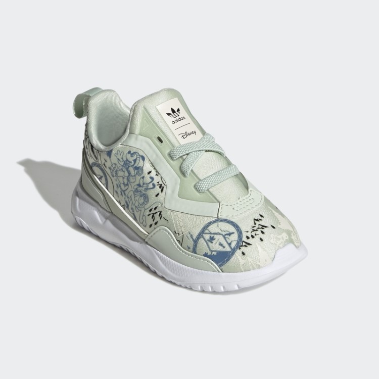 Sapatos Flexíveis Verdes Adidas X Disney Originais Quentes