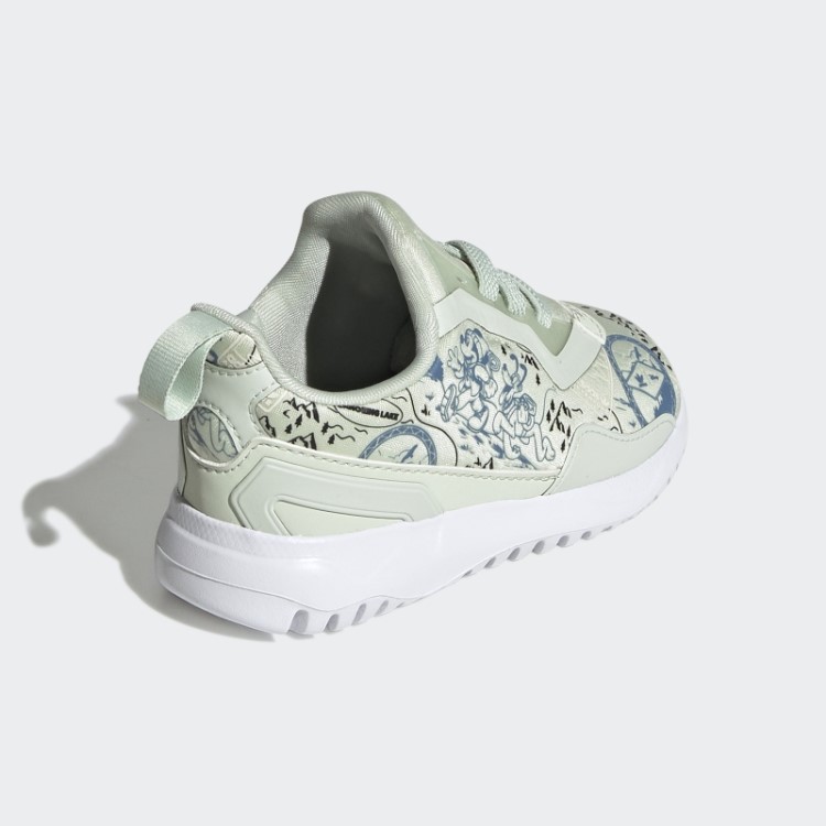 Sapatos Flexíveis Verdes Adidas X Disney Originais Quentes