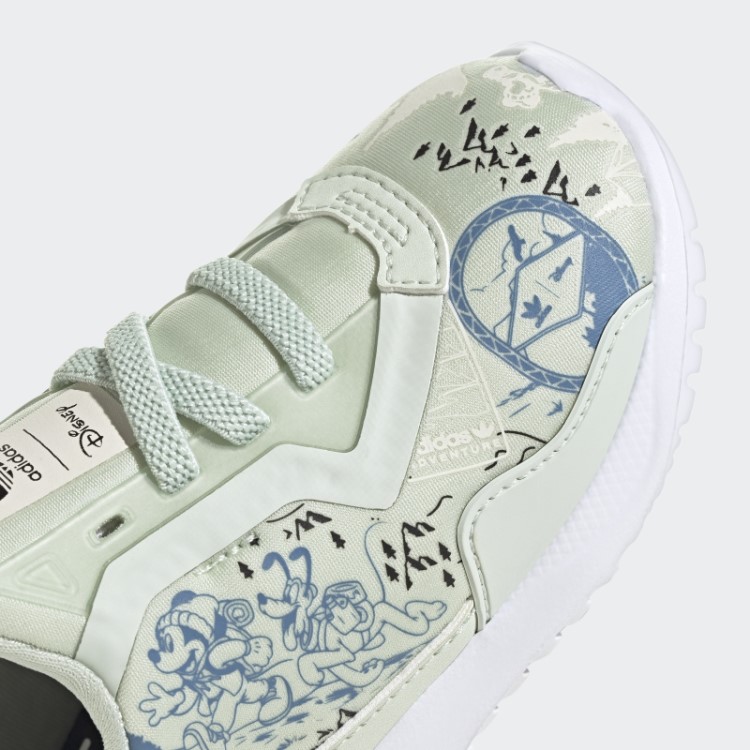 Sapatos Flexíveis Verdes Adidas X Disney Originais Quentes
