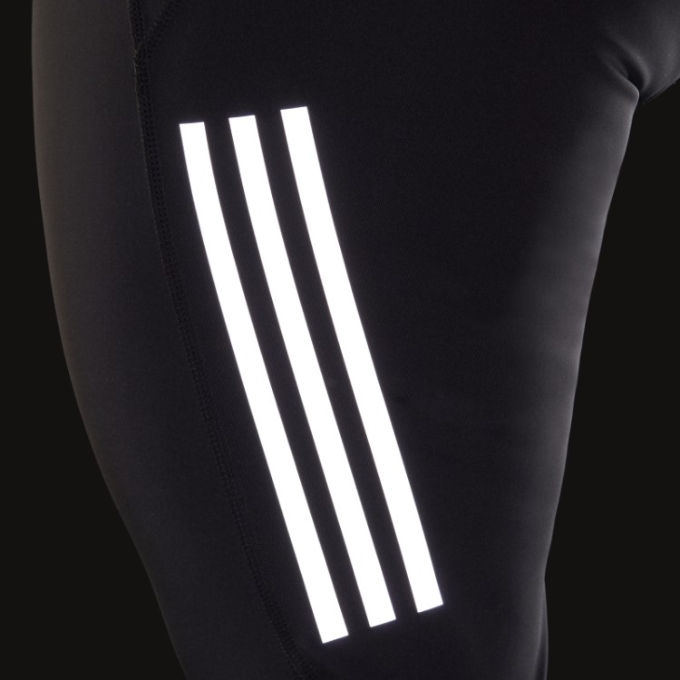 Adquira As Leggings De Corrida 7/8 (tamanho Grande) Pretas Da Adidas