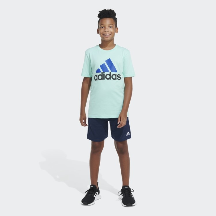 Emblema Bicolor Da Camiseta Esportiva Verde Adidas