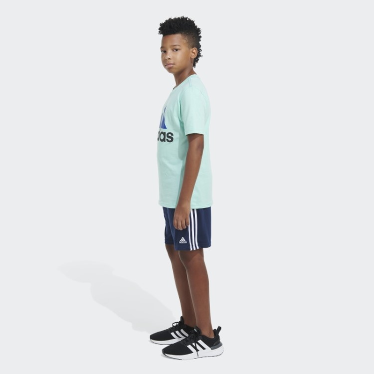 Camiseta Ss Verde Bos De Dois Tons Adidas