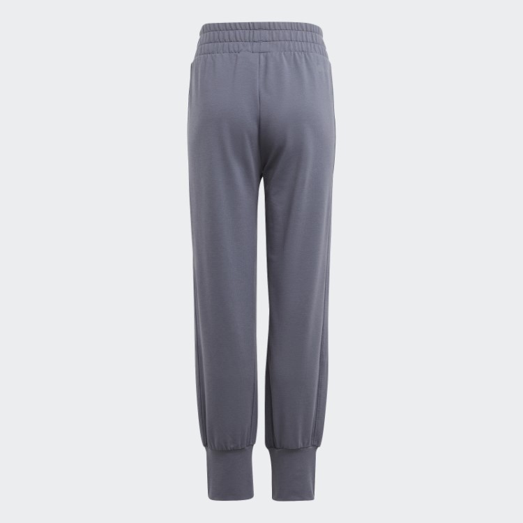 Calça De Yoga Cintura Alta Adidas Aeroready Azul Marinho