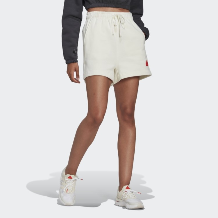 Shorts De Suor Adidas Branco
