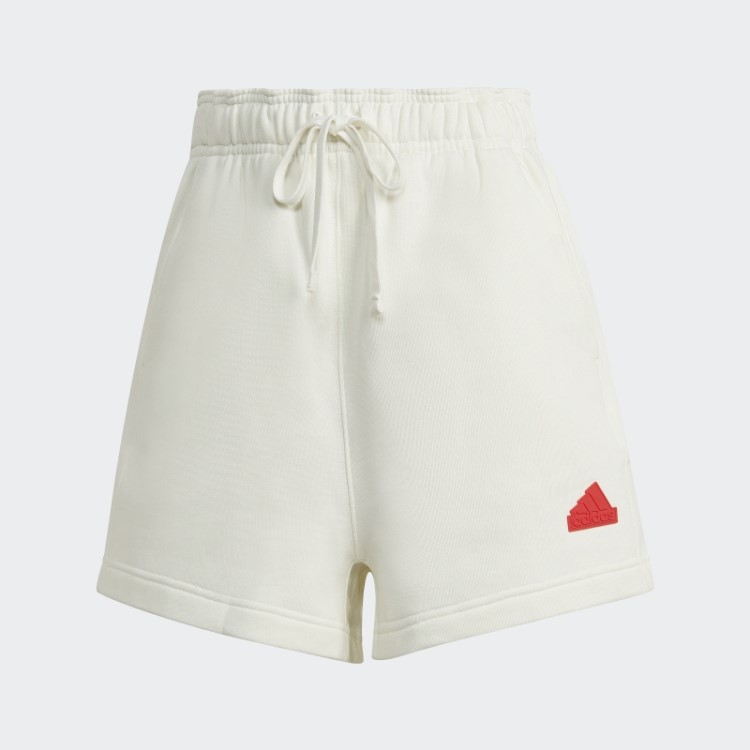Shorts De Suor Adidas Branco
