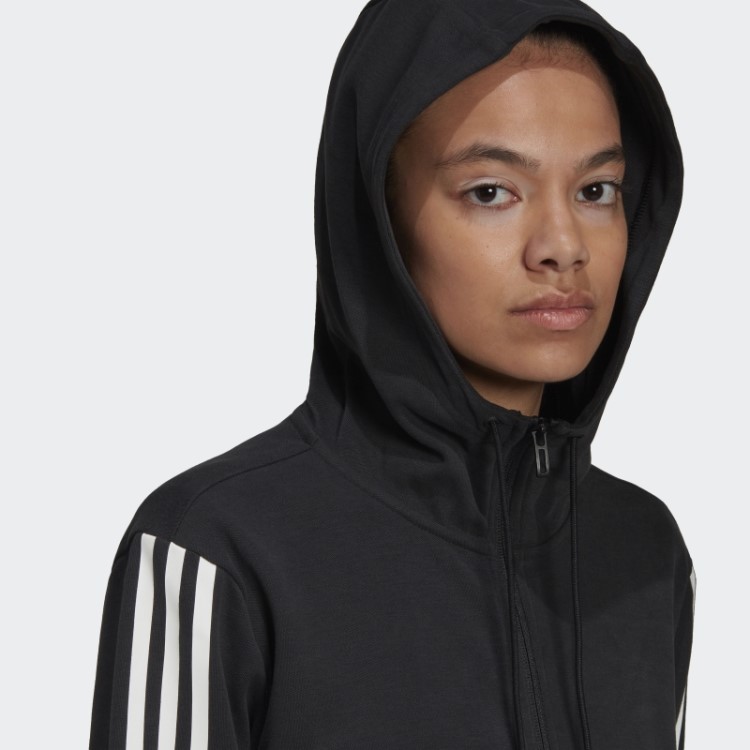 Moletom Preto Aeroready Feito Para Treino Adidas