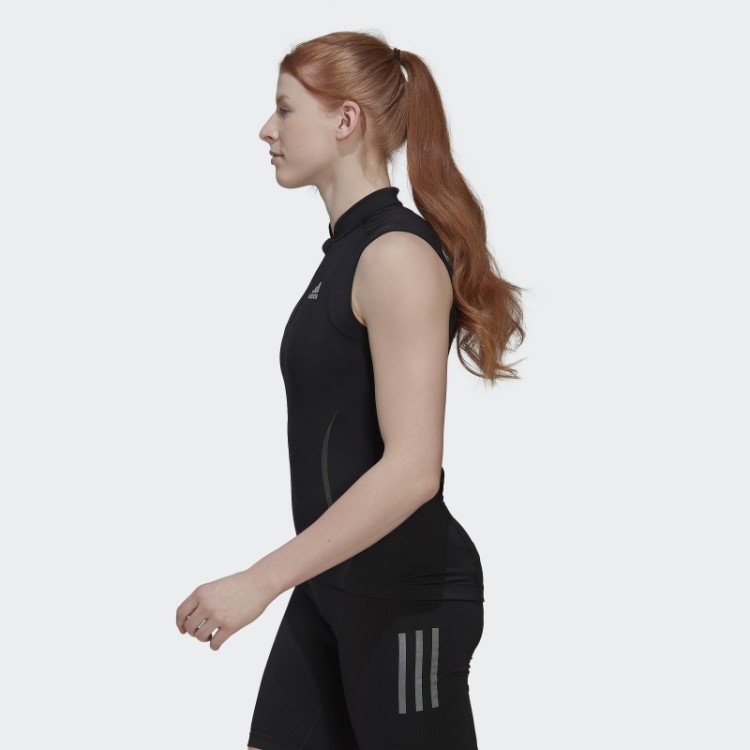 Top De Ciclismo Sem Mangas Preto Adidas