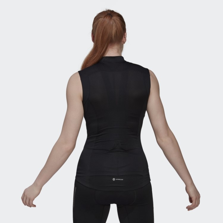 Top De Ciclismo Sem Mangas Preto Adidas