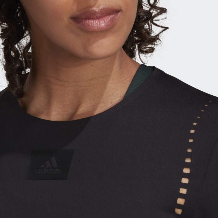 Top De Manga Comprida Preto Best Of Adidas Quente